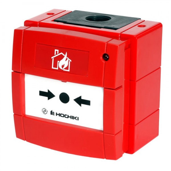 HCP-W(SCI), Weatherproof Addressable Call Point with SCI - Red
